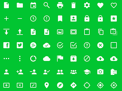 Android L Icons #FridayFreebie android androidl freebie fridayfreebie icons