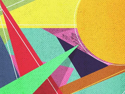 Chromacast branding colors elements identity lines logo retro shapes texture visual