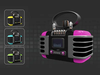 Radio Redesign music radio redesign retro vintage