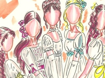 BOOK CHARACTER INSPIRATION V illustration inspiration