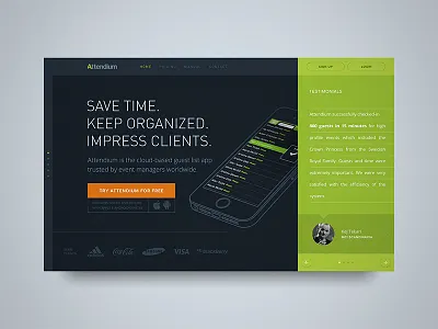 Initial (Unused) Attendium Concept