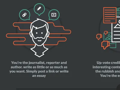 On-boarding illustrations + modal for Criticl app branding button flat illustration ios startup type typography ui ux