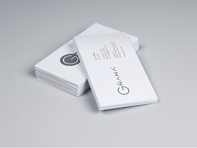 Gnana Business Cards branding business cards cards clean elegant minimal modern simple white space