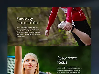 Essentia - Lifestyle clean design flat photography website