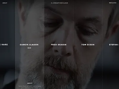 Creative Class creative class design development fullscreen present plus ui video web website