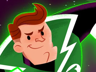 Guy Gardner comics dc comics green lantern guy gardner illustration