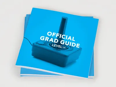 Official Grad Guide atari book cover cover gaming grad show level 14 nick mcd ottawa