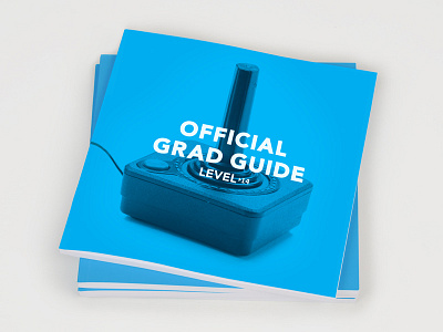 Official Grad Guide atari book cover cover gaming grad show level 14 nick mcd ottawa