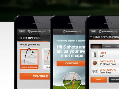 R1 App Email app ecommerce email marketing golf sports