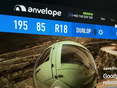 Online tyreshop art direction graphic design online webshop uiux web interface websites