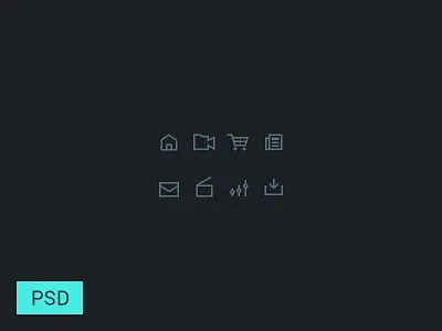 Movie Icons design flat free freebie icons movie pack psd set vector