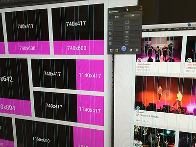 Grids grids grids cards grid responsive web app