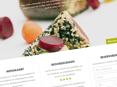 Restaurant Template clean restaurant website