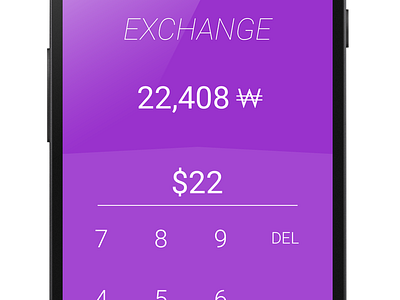 Exchange android convert converter exchange rate flat launcher material