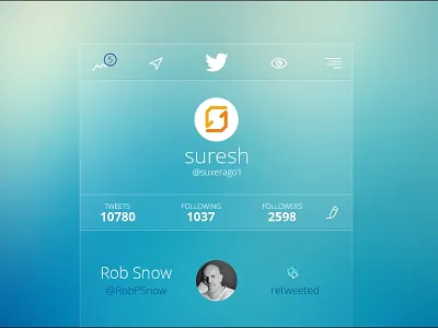 Twitter App Redesign app redesign twitter ui ux
