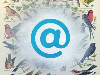 Stencil Poster hackweek icon poster spray paint stencil twitter