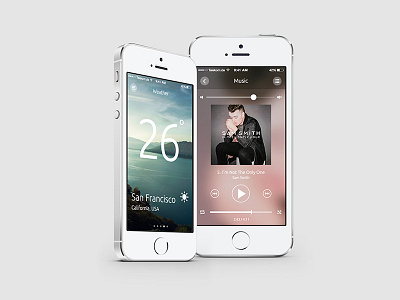 Minimal Style UI-Kit for Sketch ios iphone kit minimal sketch template