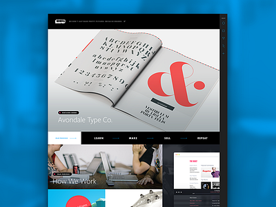 New BBG Concept 2 art direction bbg bright bright great design web website