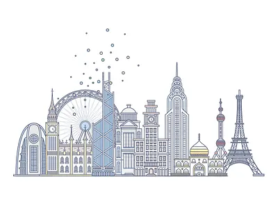 Cities, part two buildings cities skyline