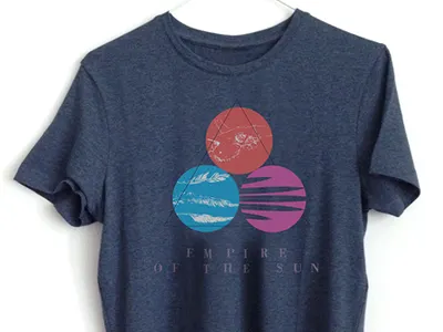 Empire of The Sun T-shirt artwork band clothing colour competition contest design malaysia music t shirt tee tshirt