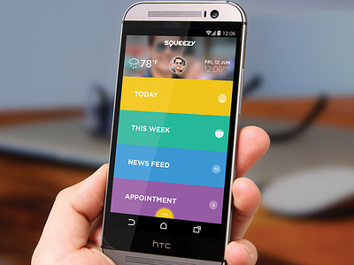 Squeezy - Easy To-Do & Task Management android ios iphone mobile app project list task management to do list