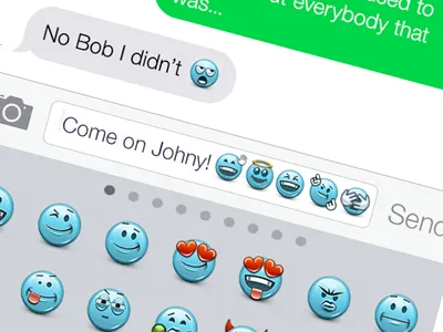 Very Emotional Emoji [Concept] emoji emoticon emoticons face smile smileys winks