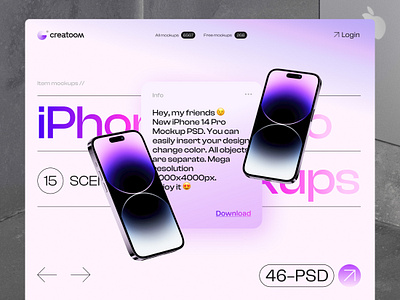 ⚡ iPhone 14 pro mockups - Part 2 apple device free free iphone 14 mockup free mockup freebies iphone 14 iphone 14 pro iphone 14 pro mockups mock up psd