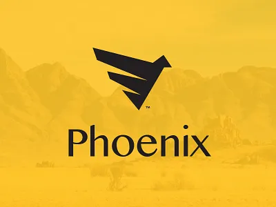 Phoenix Logo branding design graphics id logo