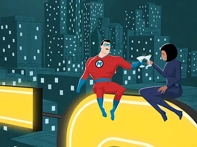 Superhero Night Out comic minneapolis superhero