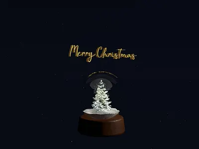 Snow Globe 3d animation christmas snow globe snowglobe