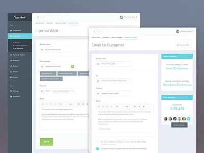 Dashboard Form customer dashboard data email form input profile saas stat tags ui user interface