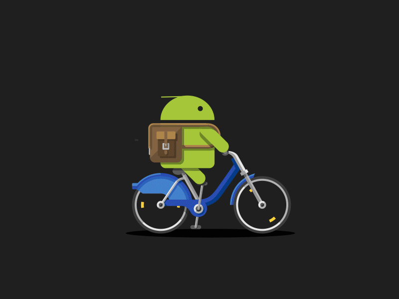 Droidcon New York 2014 2014 android bike droid droidcon empire state building hipster illustration new york nyc statue of liberty train