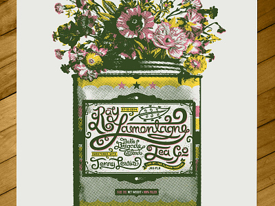 Ray Lamontagne Final Print halftone def jenny lewis ray lamontagne