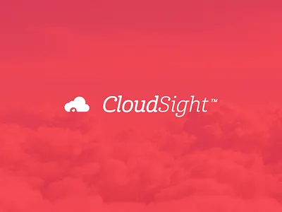 CloudSight ID app brand cloud concept eden creative eye flat icon identity logo mark process
