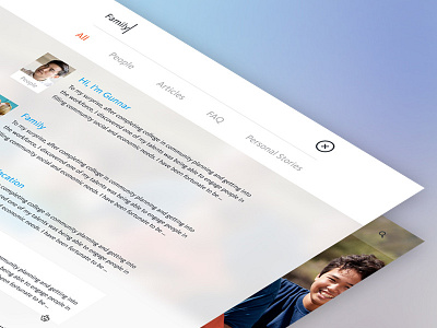 Search Modal blur filter modal search ui ux web
