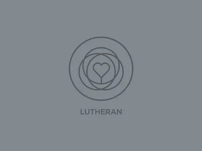 Lutheran Base Package Logo bible church cross icon illustration line art logo logos bible software mark scripture simple