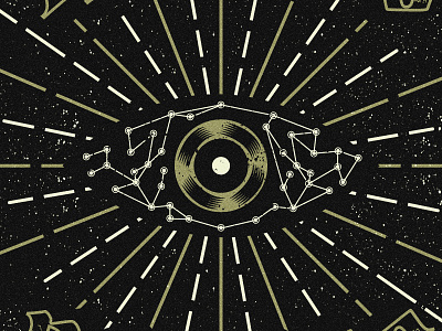 There's No Face band core eye face grunge machine mechanical metal sunburst