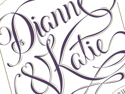 Wedding Invite Cover illustration invites print typography wedding invites weddings