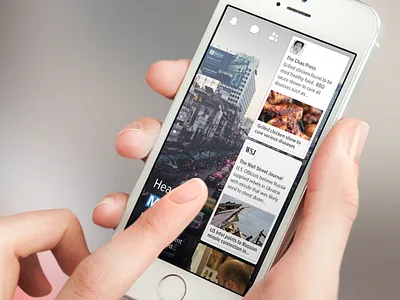 CardStream UI facebook mobile paper ui