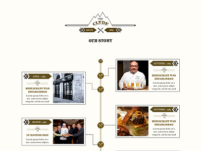 Our Story bar clyde freebie hotel psd restaurant
