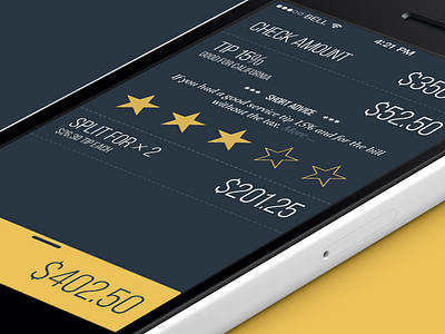 FancyTips flat gratuity ios tipping traveling