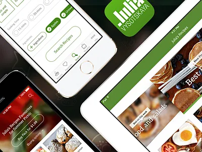 Julia's Recipes anyvoid app food ios7 ipad iphone recipe recipes