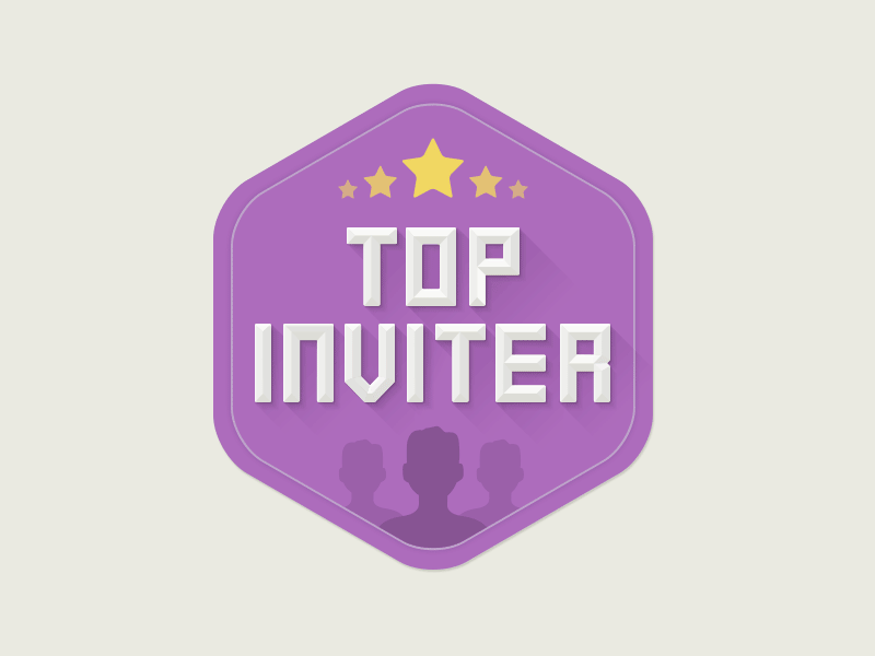 All them badges badge badges dimension dimensional letter lettering letters message messages shadow typography ui