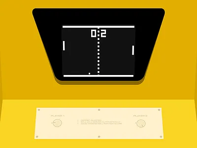 WIP Arcade arcade css design game pong video game web