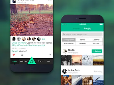Feed & Discover 365 app discover feed ios phone photograph see share visual xigua