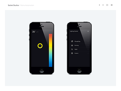 Socket Studios 2014 - Work Page full screen index modal portfolio slideshow socket studios ui web work