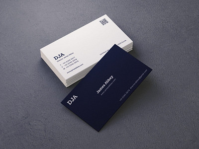 DJA Company Business Card Template branding businesscard businesscarddesign card cardsdesign design graphic design illustration logo ui