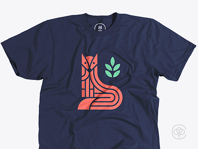 A Tame Fox cotton bureau fox shirt