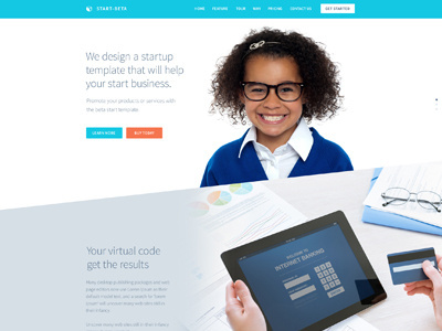 Start Beta Multipurpose Landing Page agency landing page mockup app landing page app landing page mockup app landing page psd clean landing page mockup landing page psd minimal modern premium landing page psd
