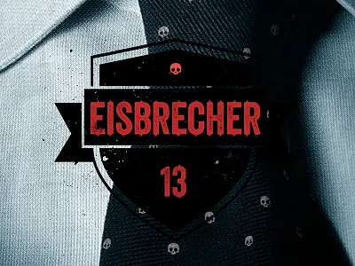 cover album proposal 13 eisbrecher metal necktie rocknroll skull